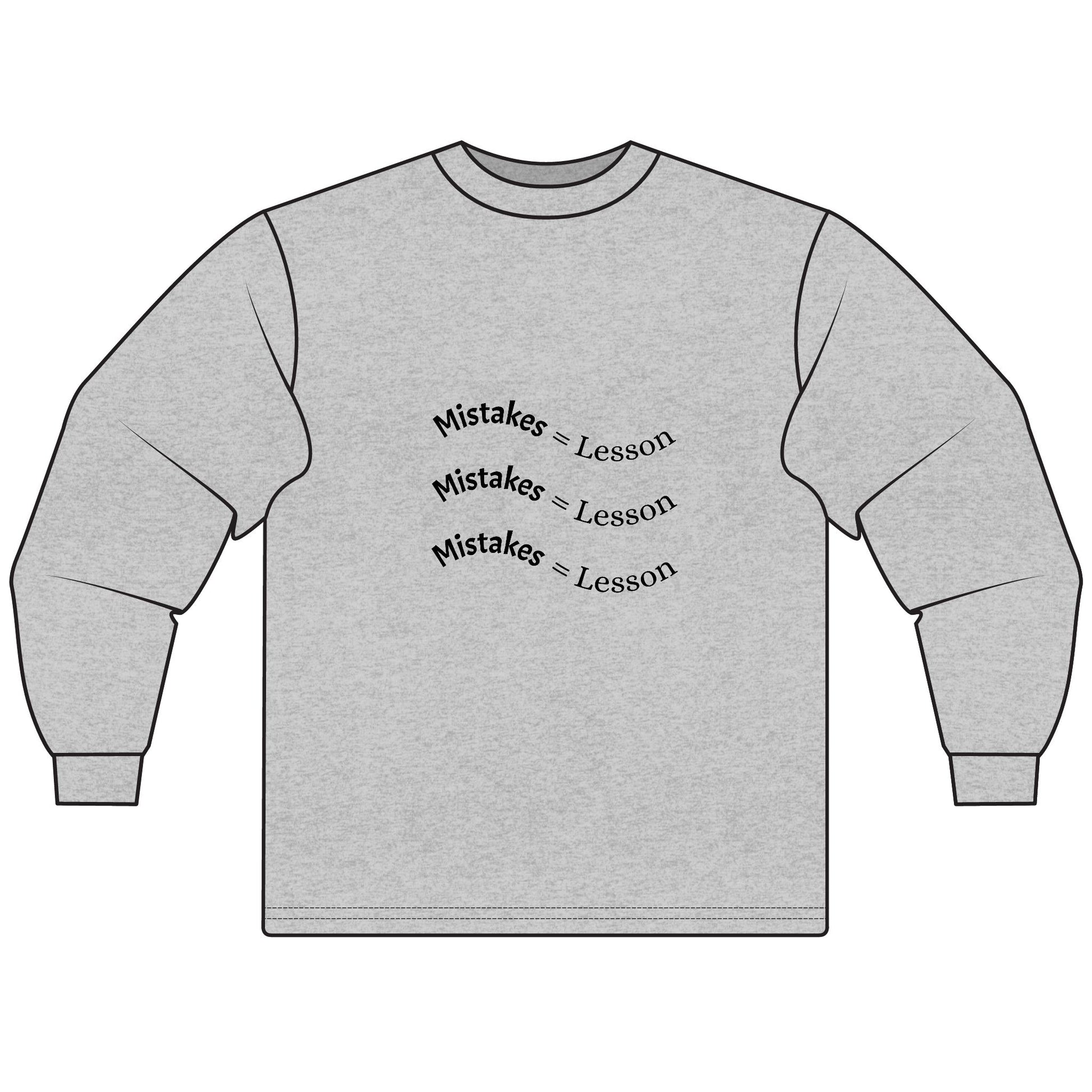 Inspirational Unisex Long Sleeve T-Shirt – Motivational Quotes, Gift for Friends, Positive Vibes, Comfortable Fashion, Everyday Wear