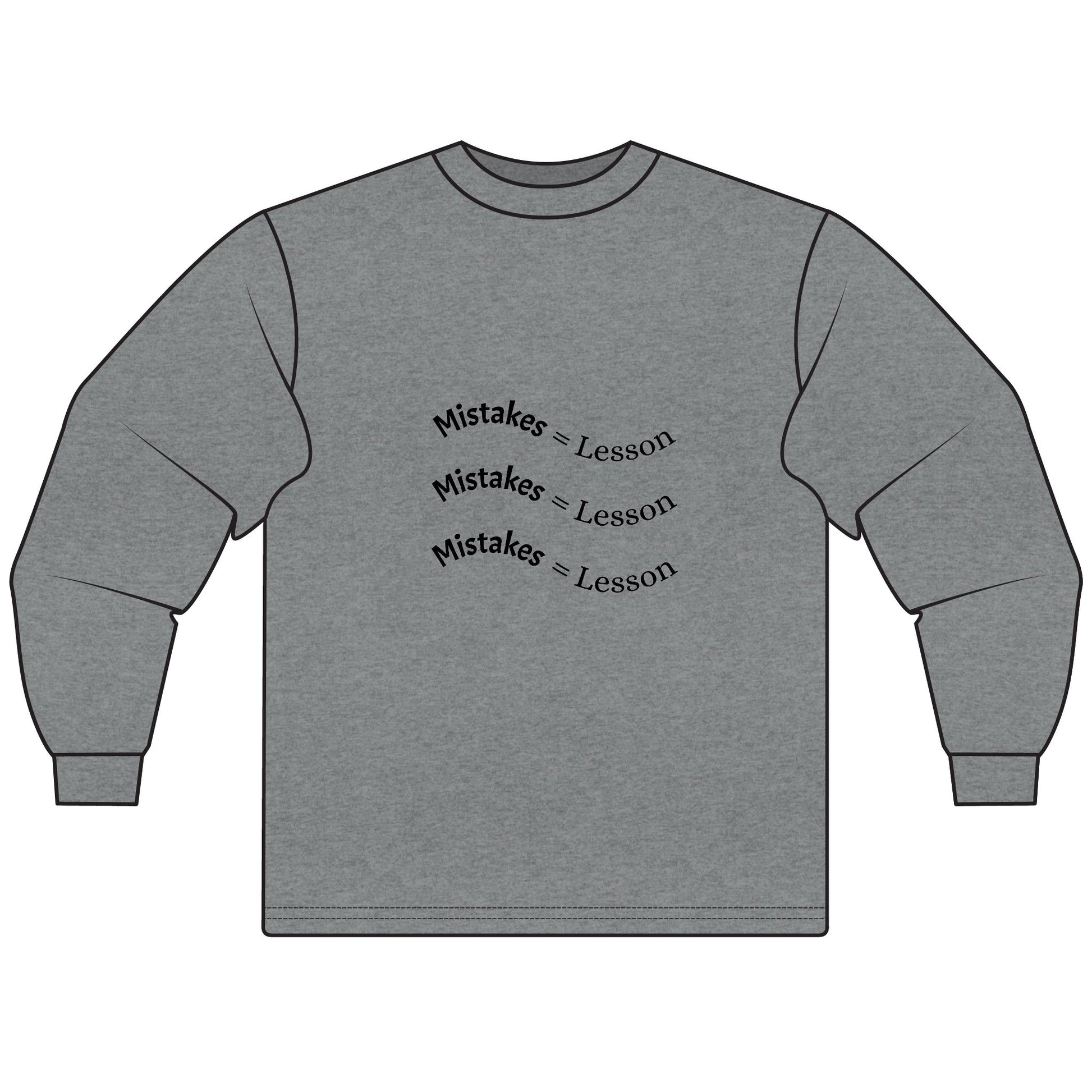 Inspirational Unisex Long Sleeve T-Shirt – Motivational Quotes, Gift for Friends, Positive Vibes, Comfortable Fashion, Everyday Wear