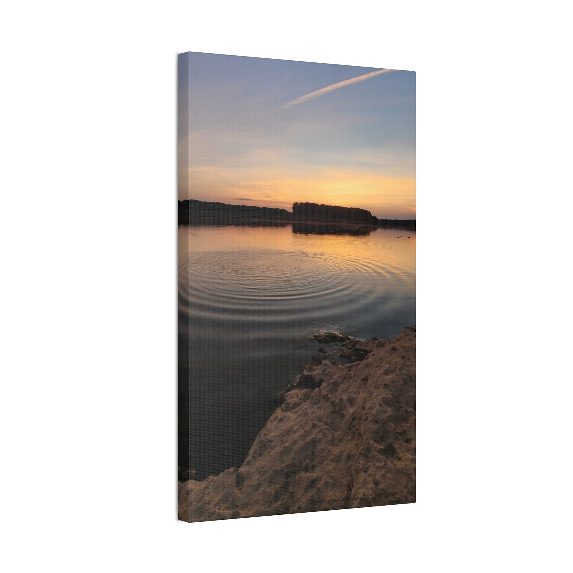 Serene Sunset Canvas Print, Wall Art for Home Decor, Landscape Artwork, Nature Photography, Gift for Nature Lovers