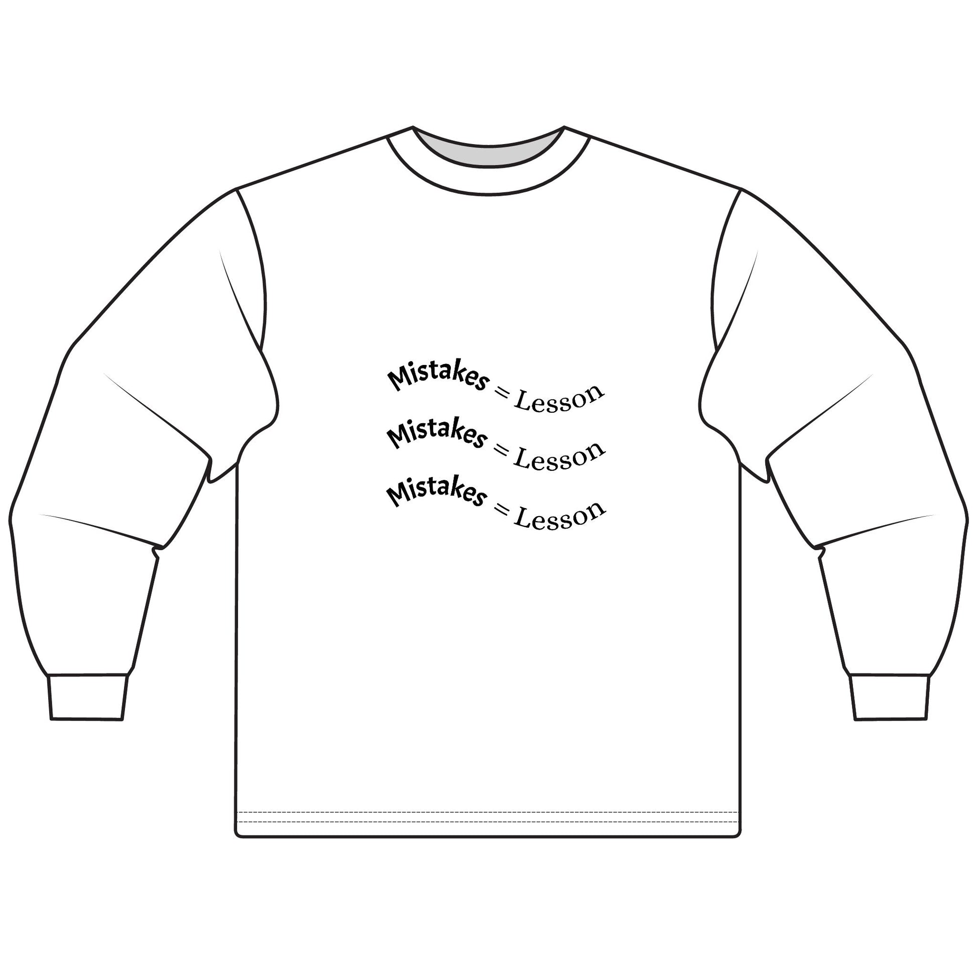Inspirational Unisex Long Sleeve T-Shirt – Motivational Quotes, Gift for Friends, Positive Vibes, Comfortable Fashion, Everyday Wear