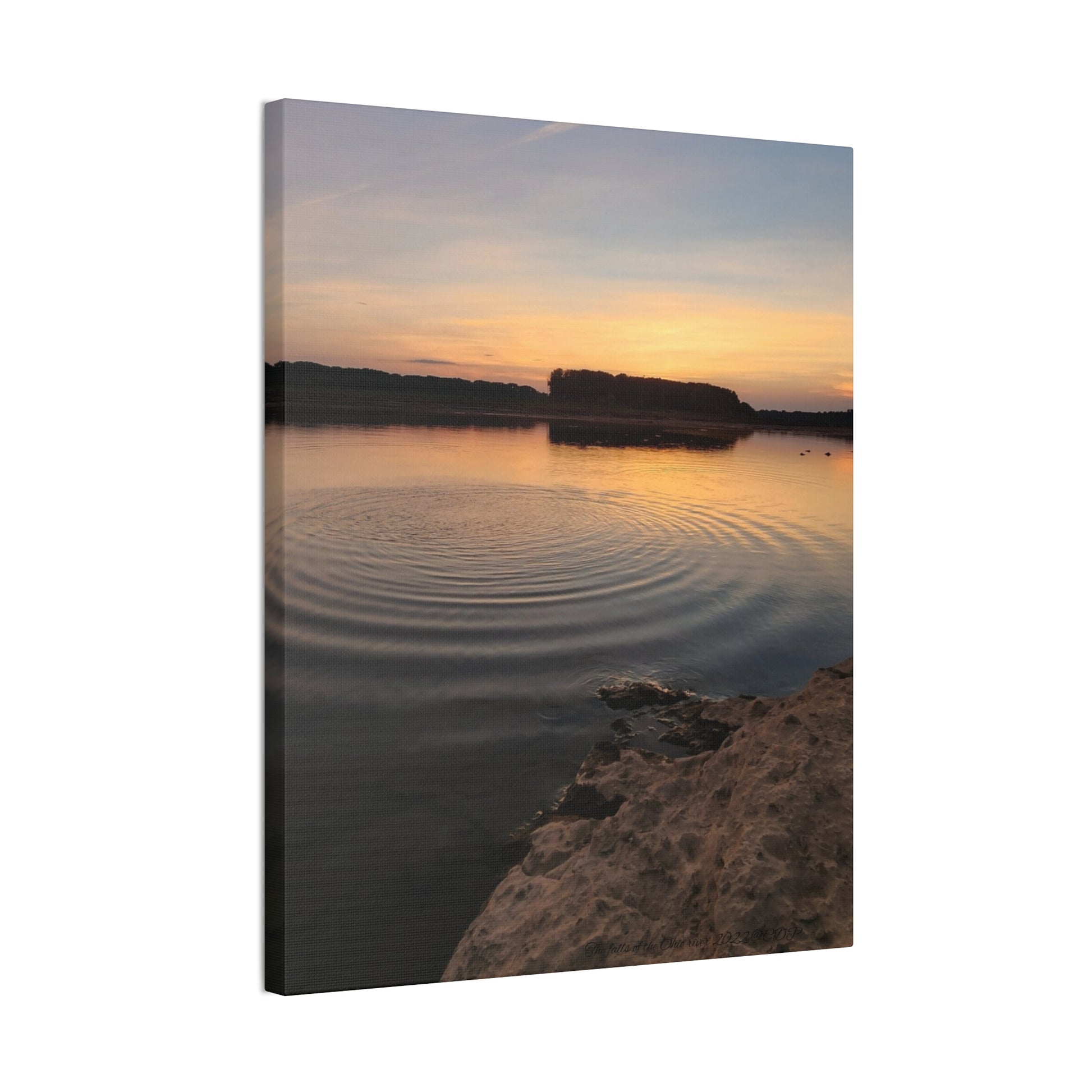 Serene Sunset Canvas Print, Wall Art for Home Decor, Landscape Artwork, Nature Photography, Gift for Nature Lovers