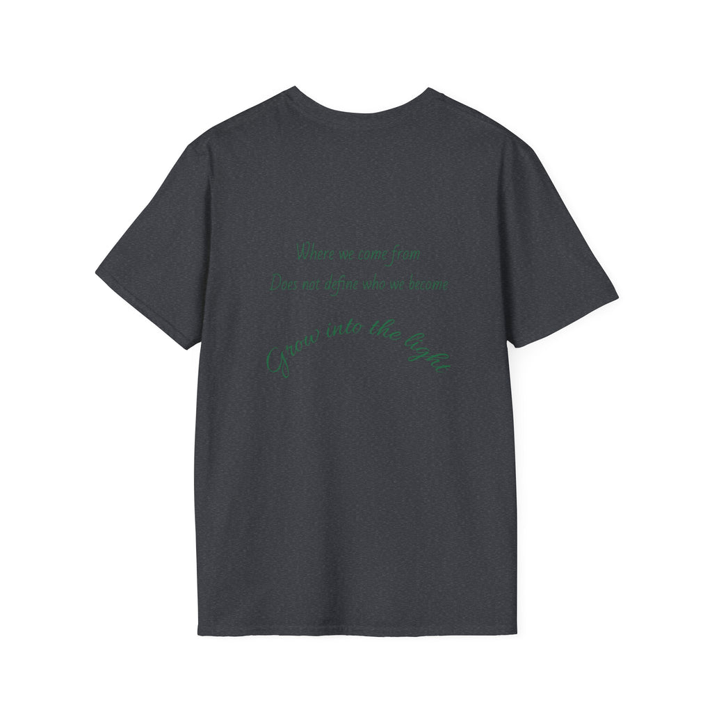 Nature-Inspired Motivational T-Shirt - Grow Into the Light, Eco-Friendly Gift, Unisex Tee for Nature Lovers, Inspirational Quote [...]