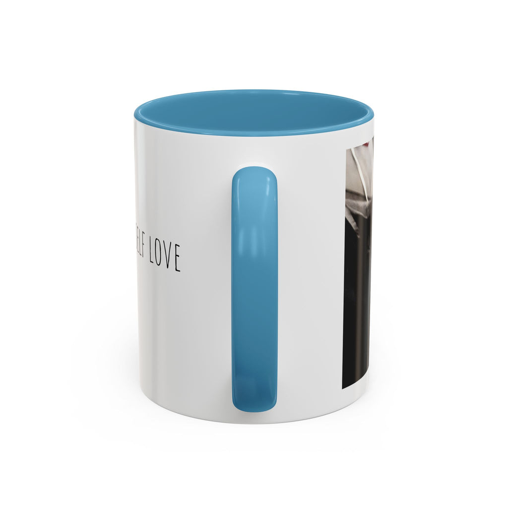 Self-Love Coffee Mug - Napping is Self Love, Funny Gift for Coffee Lovers, Relaxation Mug, Cozy Home Decor, Gift for Her, Kitten