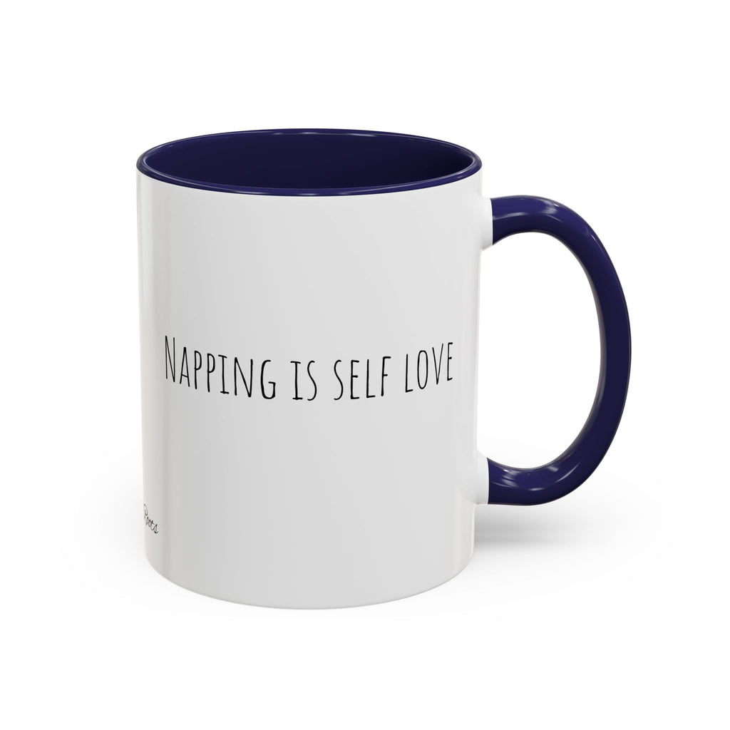 Self-Love Coffee Mug - Napping is Self Love, Funny Gift for Coffee Lovers, Relaxation Mug, Cozy Home Decor, Gift for Her, Kitten