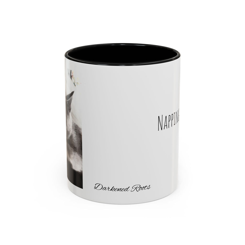 Self-Love Coffee Mug - Napping is Self Love, Funny Gift for Coffee Lovers, Relaxation Mug, Cozy Home Decor, Gift for Her, Kitten