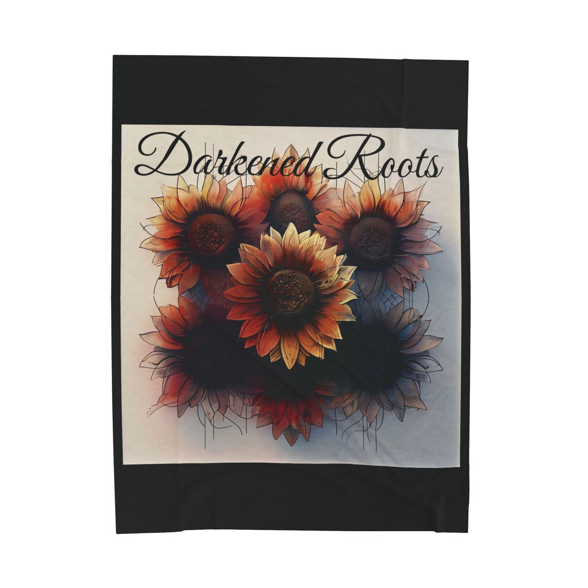 Cozy Velveteen Plush Blanket for Home Decor, Gift for Fall, Soft Floral Throw, Warm Comfort Blanket, Snuggle Up, Relaxation Gift