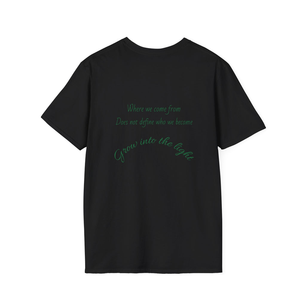 Nature-Inspired Motivational T-Shirt - Grow Into the Light, Eco-Friendly Gift, Unisex Tee for Nature Lovers, Inspirational Quote [...]